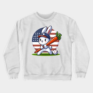 A Whimsical Tribute to American Culture in Cartoon Style T-Shirt Crewneck Sweatshirt